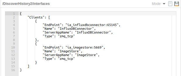 DiscoverHistory instance 1 interfaces