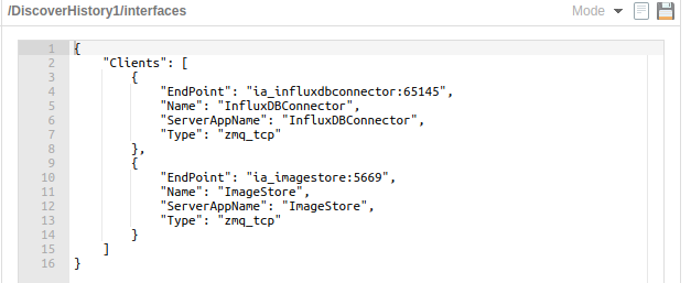 DiscoverHistory instance 2 interfaces